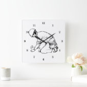 Professional-carpenter Vierkante Klok (Huis)