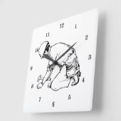 Professional-carpenter Vierkante Klok (Hoek)