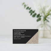 Professional Carpet And Flooring Theme Visitekaartje