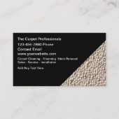Professional Carpet And Flooring Theme Visitekaartje (Voorkant)