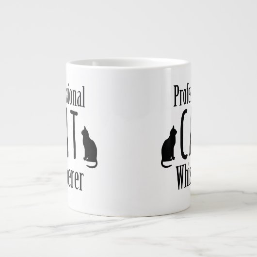 Professional Cat Whisperer Grote Koffiekop (Voorkant)