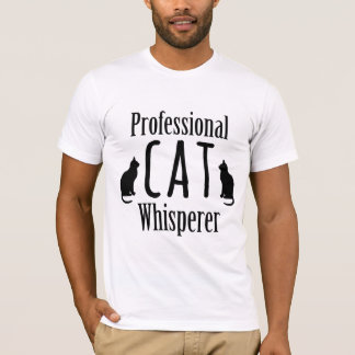 Professional Cat Whisperer T-shirt