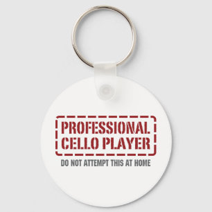 Professional Cello Player Sleutelhanger