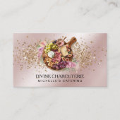 Professional Charcuterie Catering Grazing Board  Visitekaartje (Voorkant)
