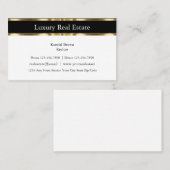 Professional Classy Realtor-Visitekaartjes Visitekaartje (Voorkant / Achterkant)