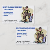 Professional Cleaner Visitekaartje (Voorkant / Achterkant)