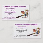 Professional Cleaner Visitekaartje (Voorkant / Achterkant)