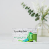 Professional Cleaning Service Visitekaartje (Staand voorkant)