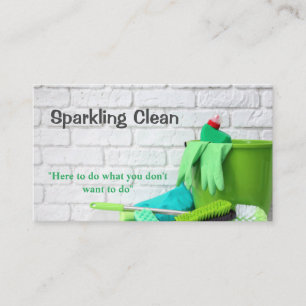Professional Cleaning Service Visitekaartje