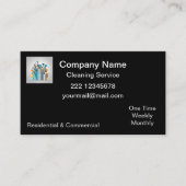 Professional Cleaning Service Visitekaartje (Voorkant)