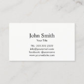 Professional Cleaning Service Visitekaartje (Achterkant)