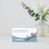 Professional Cleaning Service Visitekaartje (Staand voorkant)