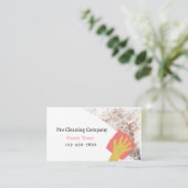 Professional Cleaning Service Visitekaartje (Staand voorkant)