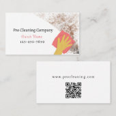 Professional Cleaning Service Visitekaartje (Voorkant / Achterkant)