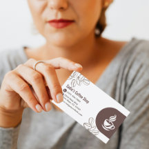 Professional Coffee Shop Barista Modern Custom