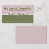 Professional Color Duos-Visitekaartje Visitekaartje (Voorkant / Achterkant)