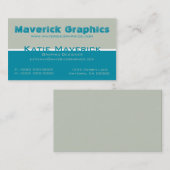 Professional Color Duos-Visitekaartje Visitekaartje (Voorkant / Achterkant)