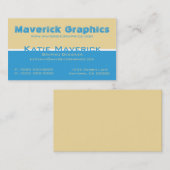 Professional Color Duos-Visitekaartje Visitekaartje (Voorkant / Achterkant)