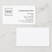 Professional Company Logo Visitekaartje (Voorkant / Achterkant)