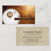 Professional Construction Global Tools Carpentry Visitekaartje (Voorkant / Achterkant)