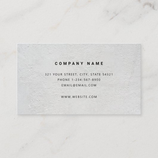 Professional Construction QR Code Visitekaartje (Achterkant)