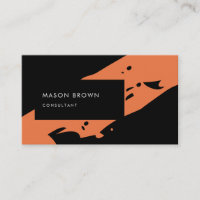 Professional Consultant Modern Black Oranje