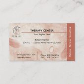 Professional | Consultant | Therapist Visitekaartje (Voorkant)