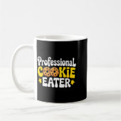 Professional Cookie Eater Cookie Lover Chocolate C Koffiemok (Links)