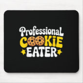 Professional Cookie Eater Cookie Lover Chocolate C Muismat (Voorkant)
