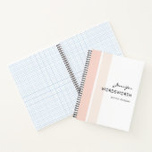 Professional Coral Pink Notitieboek (Binnen)