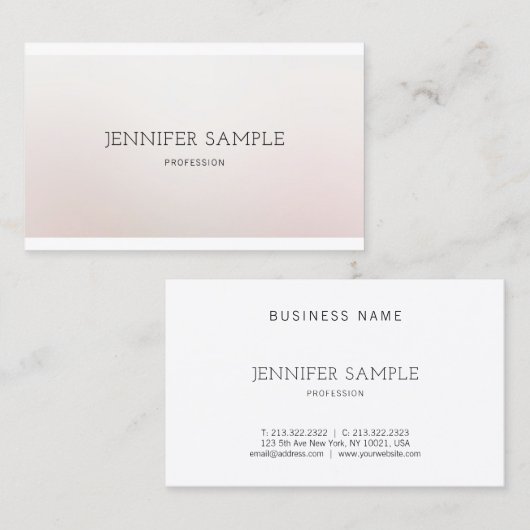 Professional Creative Design Colour Harmony Luxury Visitekaartje (Voorkant / Achterkant)