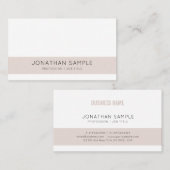 Professional Creative Design Company Modern Plain Visitekaartje (Voorkant / Achterkant)