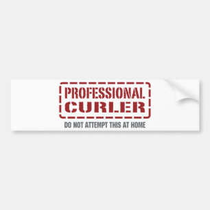 Professional Curler Bumpersticker