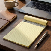 Professional Custom Business Logo Grey Notepad  Notitieblok