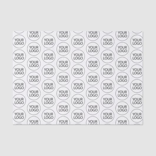 Professional Custom Company | Business Logo  Tissuepapier (Voorkant)