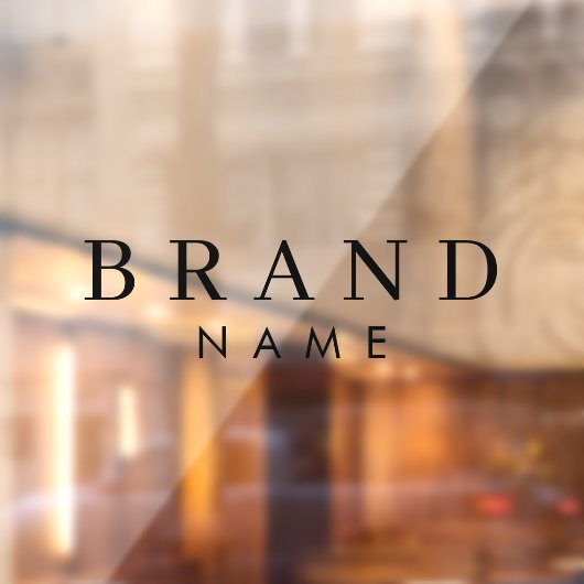 Professional Custom Window Cling Raamsticker (Vel 2)