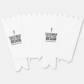 Professional Customized Personalized Popcorn Bedankdoosjes (Ongevouwen)