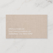 Professional Cute Dog Pet Sitting Visitekaartje (Achterkant)