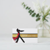 Professional Dance Instructor, Lessen, Studio Visitekaartje (Staand voorkant)