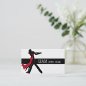 Professional Dance Instructor, Lessen, Studio Visitekaartje (Staand voorkant)