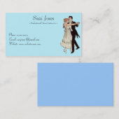 Professional Dance Instructor - Schijfkoppeling Visitekaartje (Voorkant / Achterkant)