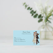 Professional Dance Instructor - Schijfkoppeling Visitekaartje (Staand voorkant)