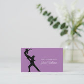 Professional Dance Studio, instructeur Business Visitekaartje (Staand voorkant)
