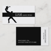 Professional Dance Studio, instructeur Visitekaartje (Voorkant / Achterkant)