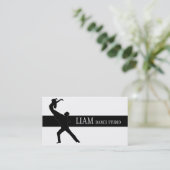 Professional Dance Studio, instructeur Visitekaartje (Staand voorkant)