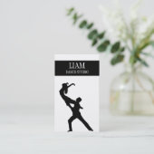 Professional Dance Studio, instructeur Visitekaartje (Staand voorkant)