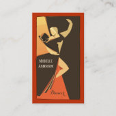 Professional Dancer-Visitekaartje Visitekaartje (Voorkant)