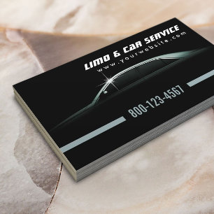 Professional Dark Limo & Taxi Service Visitekaartje