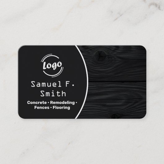 Professional Decking and Fencing Visitekaartje (Voorkant)