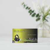 Professional DeeJay Music-Visitekaartjes Visitekaartje (Staand voorkant)